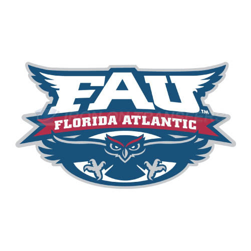 Florida Atlantic Owls Logo T-shirts Iron On Transfers N4380